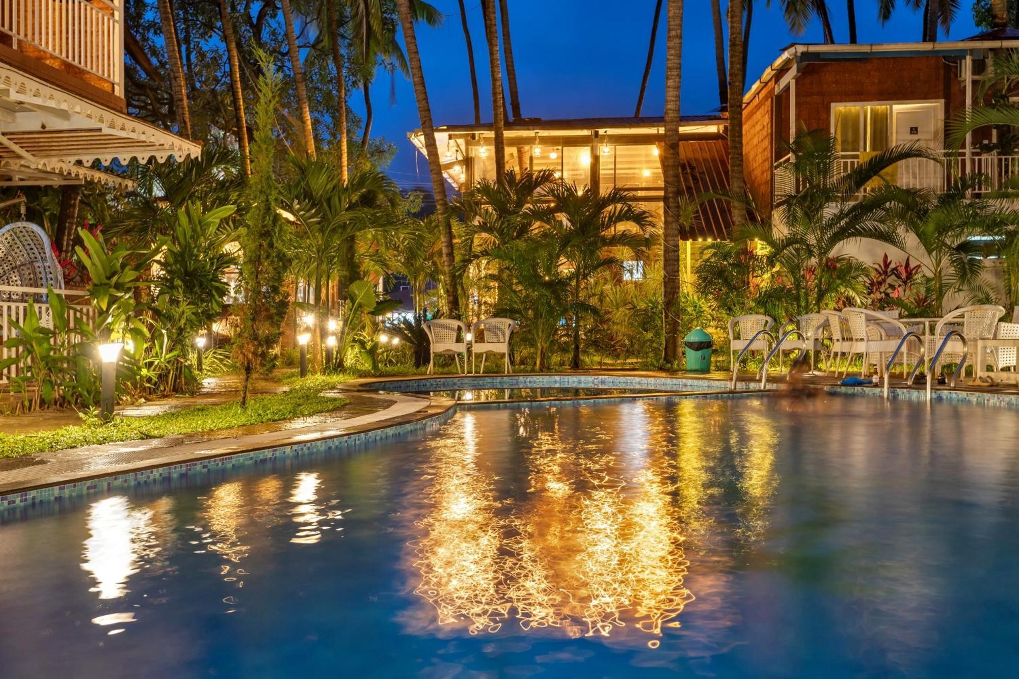 Skon Morjim Beach Resort By Orion Hotels Old Goa Bagian luar foto