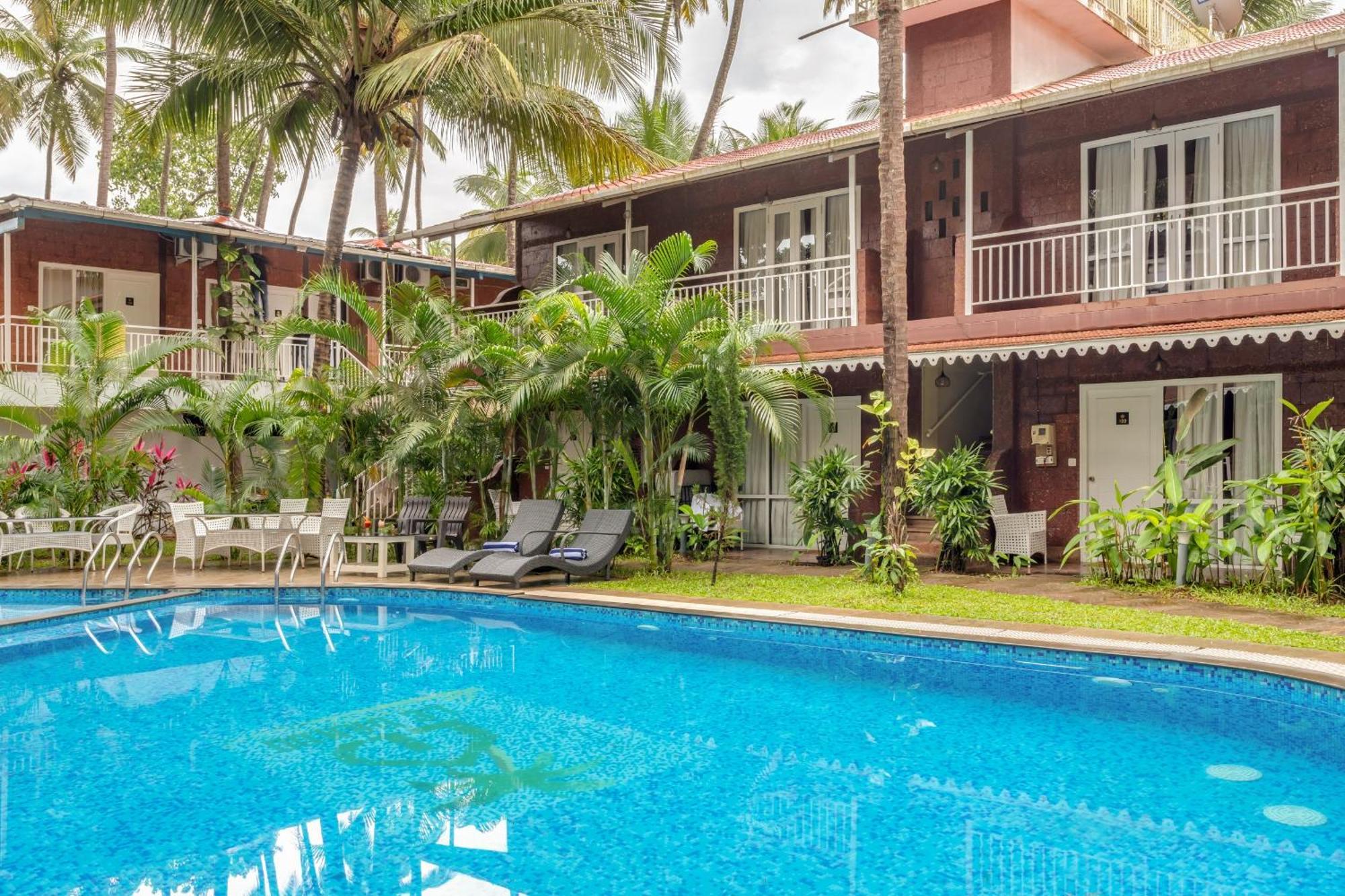 Skon Morjim Beach Resort By Orion Hotels Old Goa Bagian luar foto